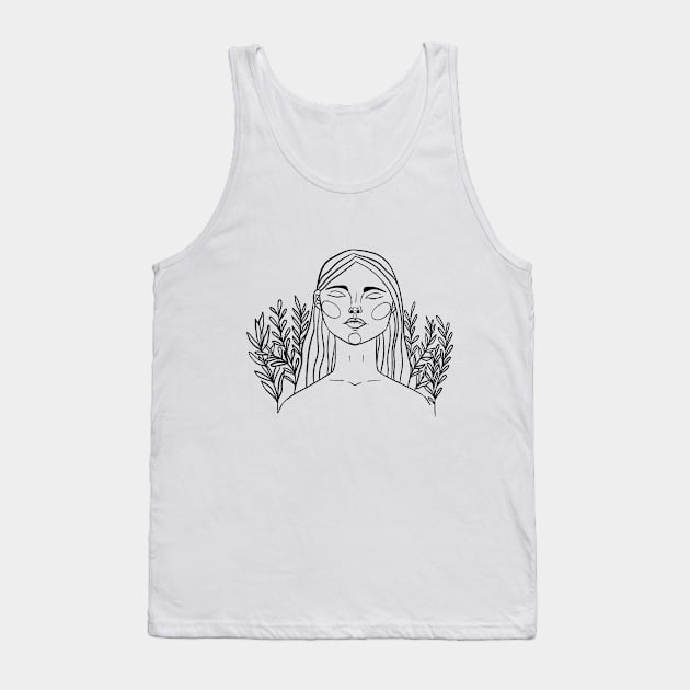 A Mother Tank Top by The Immaculate Witch